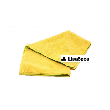Салфетка из микрофибры 320гр/м2 40х40см желтая/зеленая/красная/синяя-4