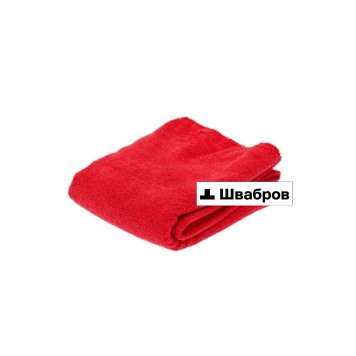 Салфетка из микрофибры 220гр/м2 40х60см красная/зеленая/синяя/красная