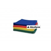 Салфетка из микрофибры 320гр/м2 40х40см желтая/зеленая/красная/синяя