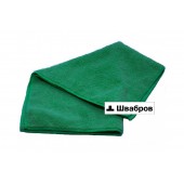 Салфетка из микрофибры 220гр/м2 30х30см зеленая